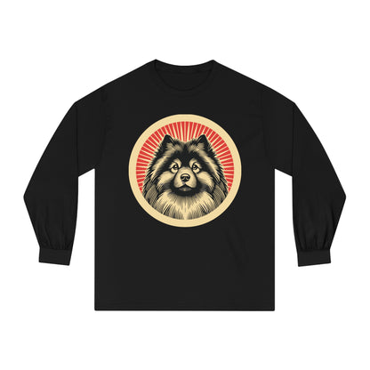Keeshond Long Sleeve Tee for Adults