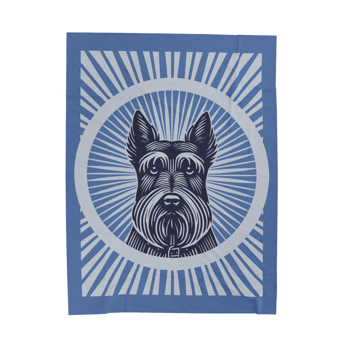 Scottish Terrier Blanket — 60" × 80"