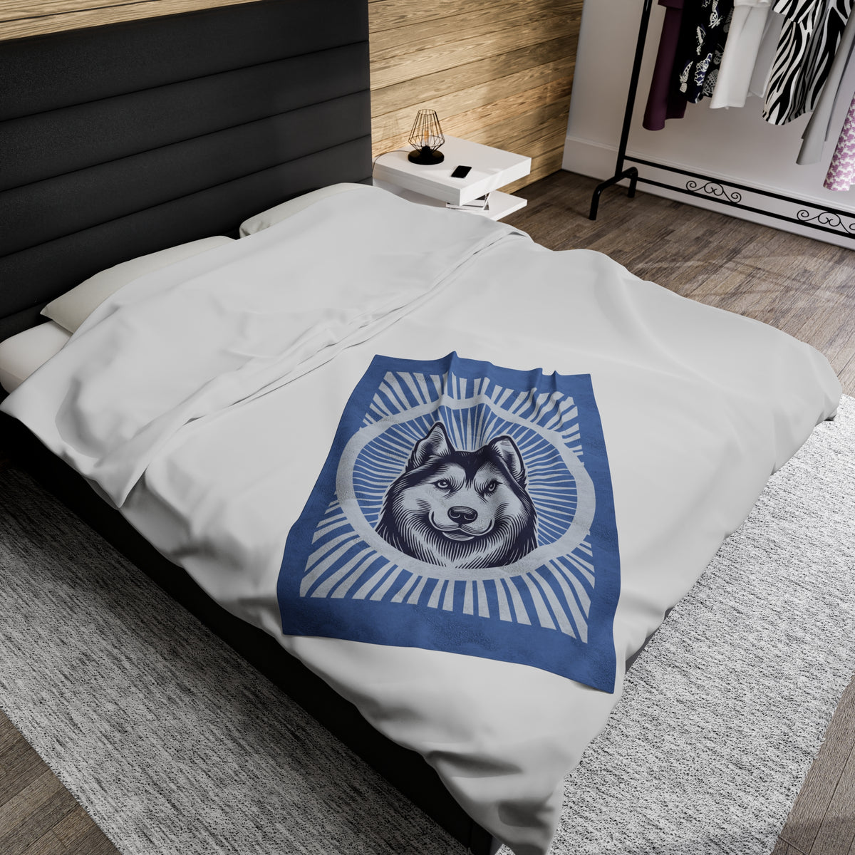 Siberian Husky Blanket — view 4
