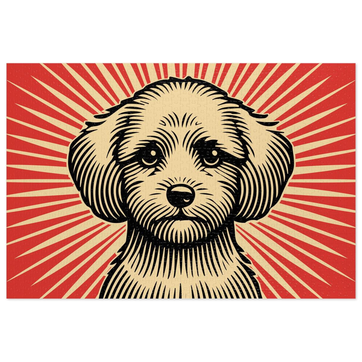 Maltipoo Jigsaw Puzzle — 29.25" × 19.75" (1000 pcs)