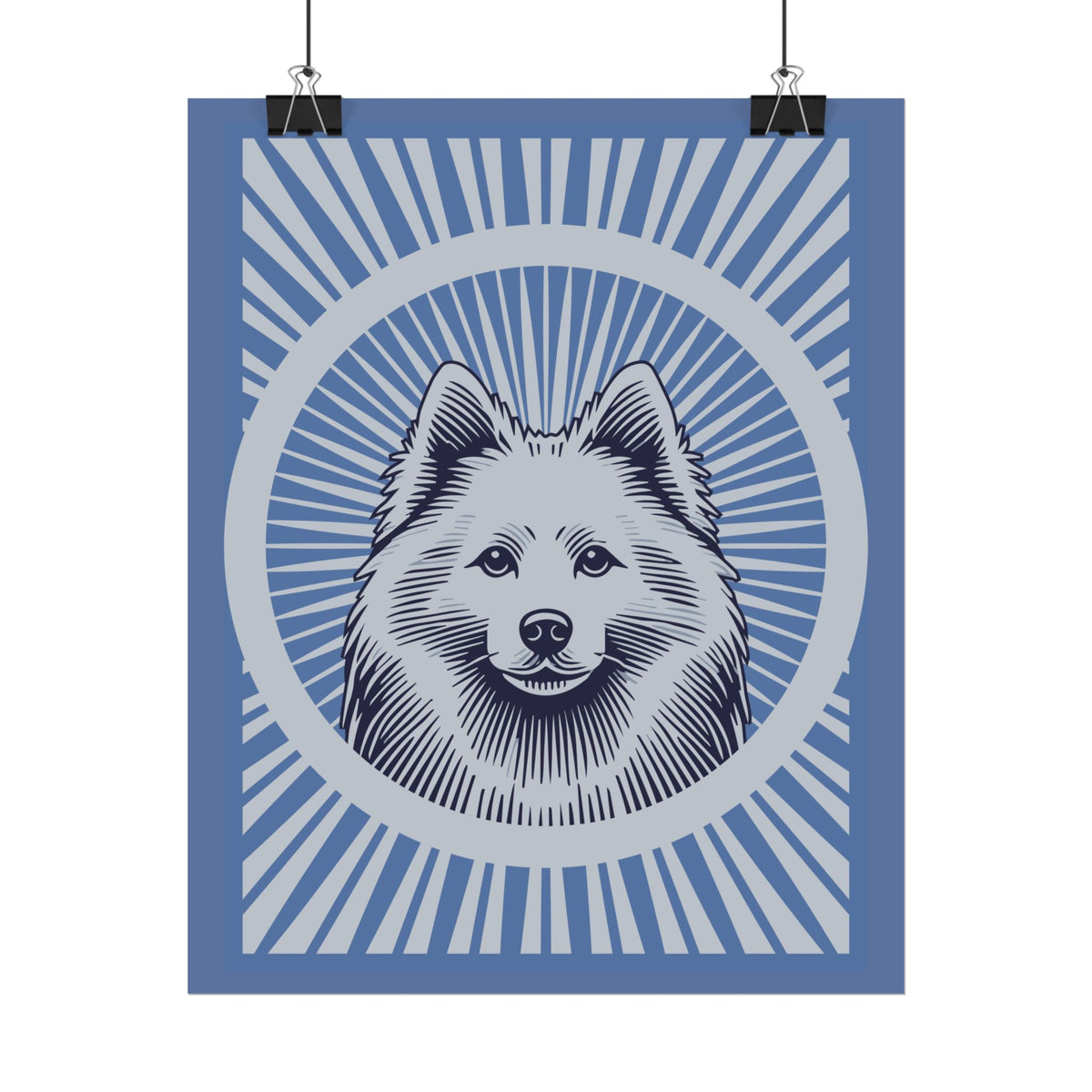 American Eskimo Dog Art Print — view 2