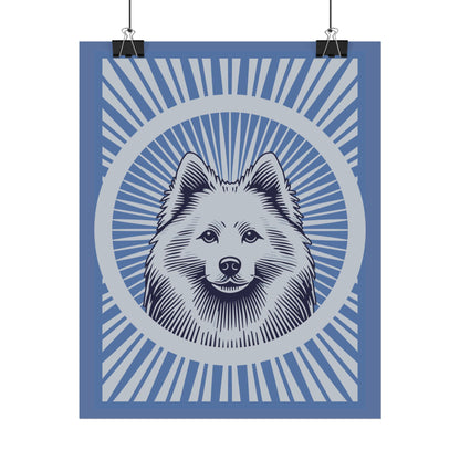 American Eskimo Dog Art Print