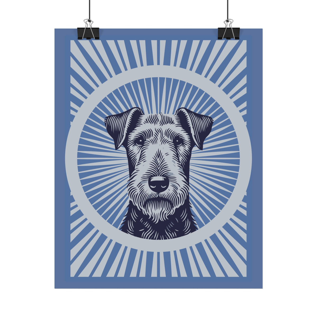 Airedale Terrier Art Print — view 2
