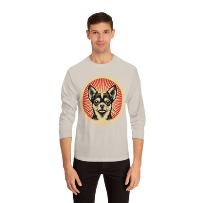 Chihuahua Long Sleeve Tee for Adults