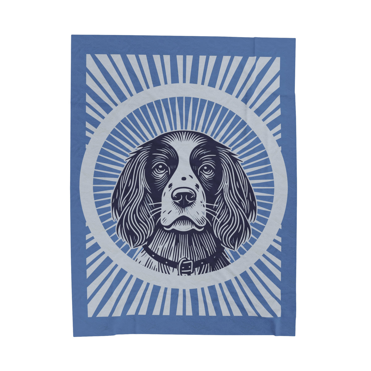 English Springer Spaniel Blanket — 60" × 80"