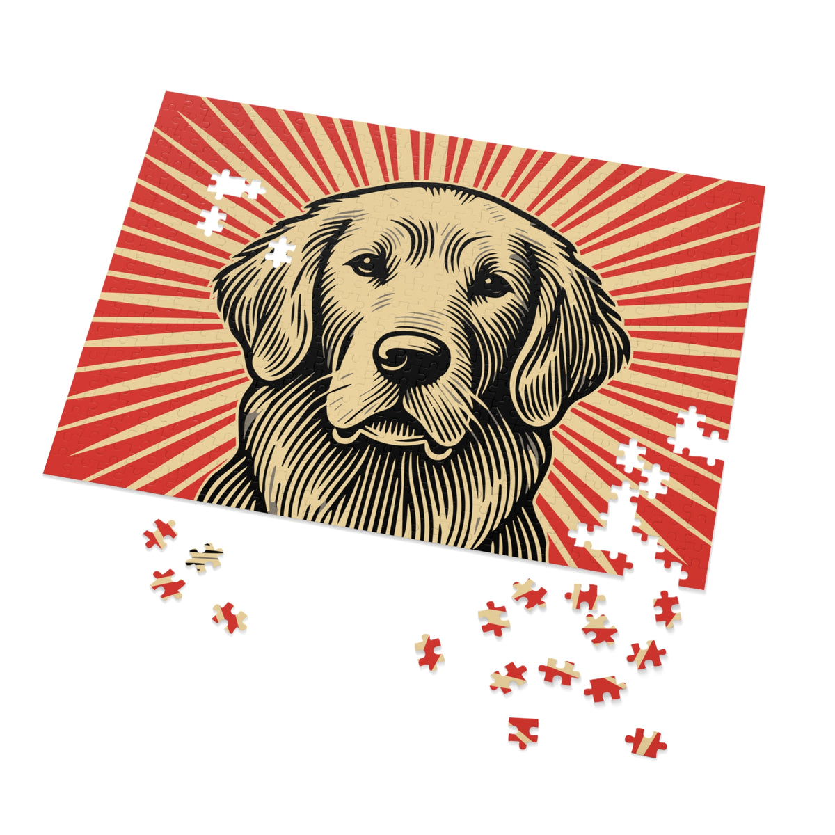 Golden Retriever Jigsaw Puzzle — view 6
