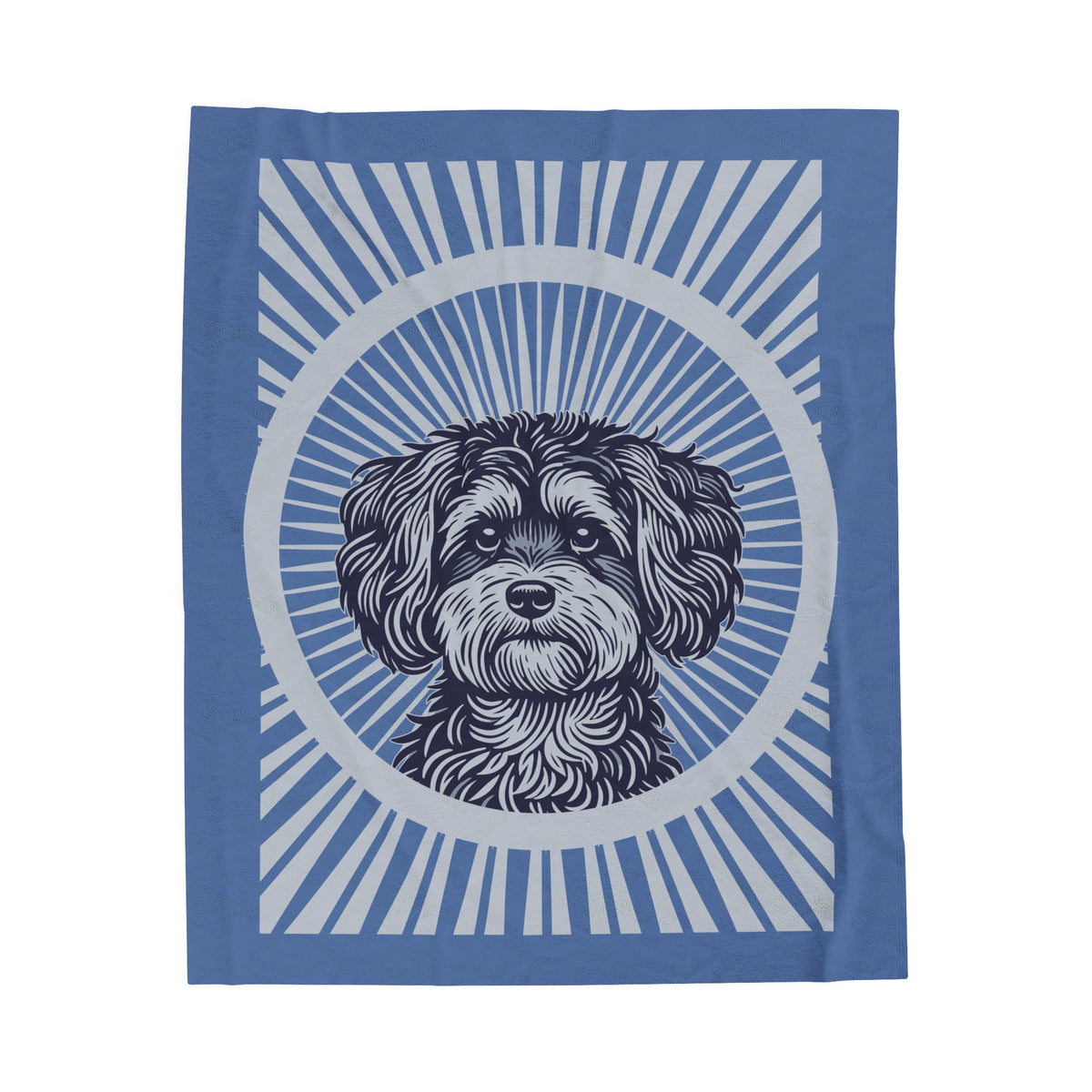 Maltipoo Blanket — 50" × 60"