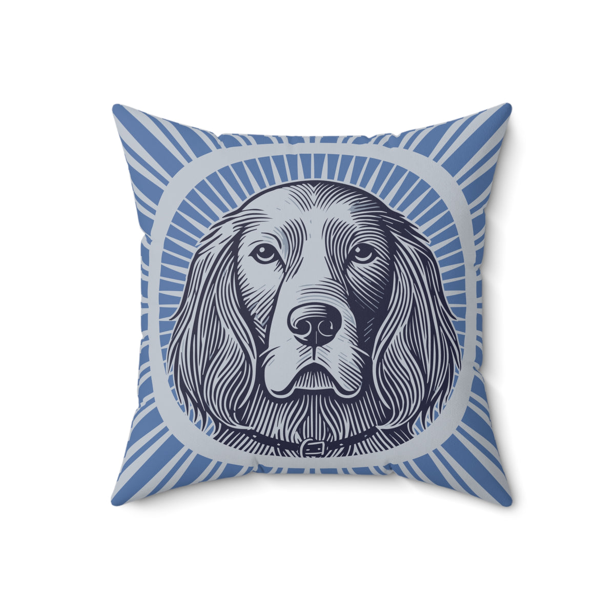 English Setter Pillow — 18" × 18"