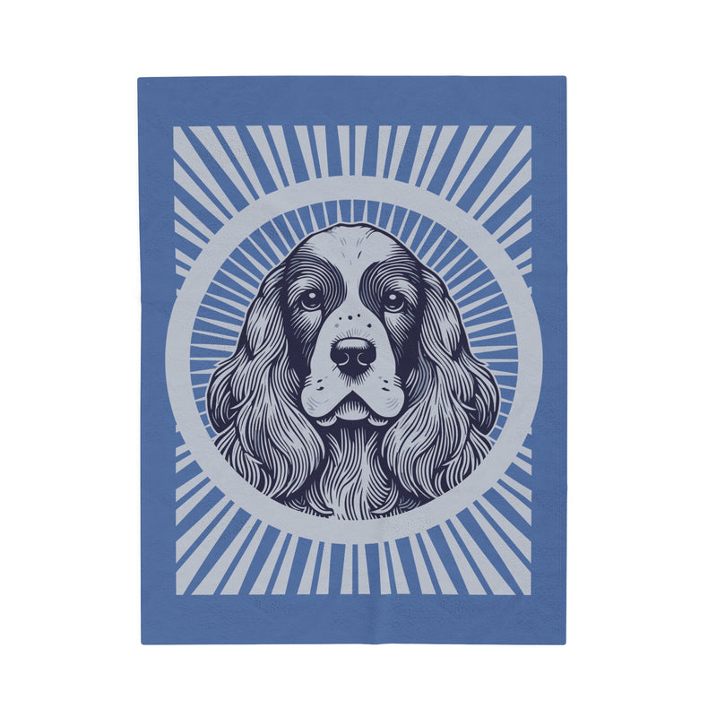 English Cocker Spaniel Blanket