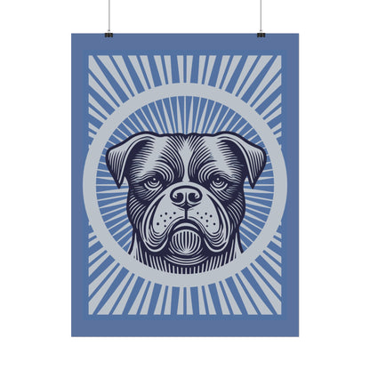 American Bulldog Art Print