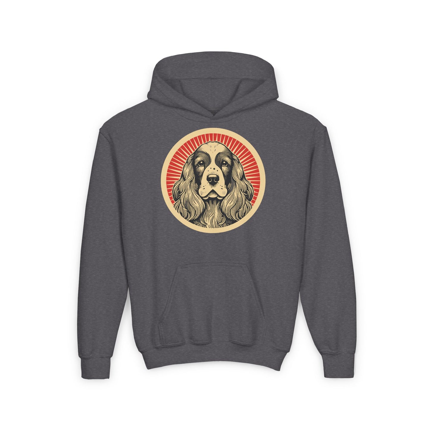 English Cocker Spaniel Heavy Hoodie for Kids