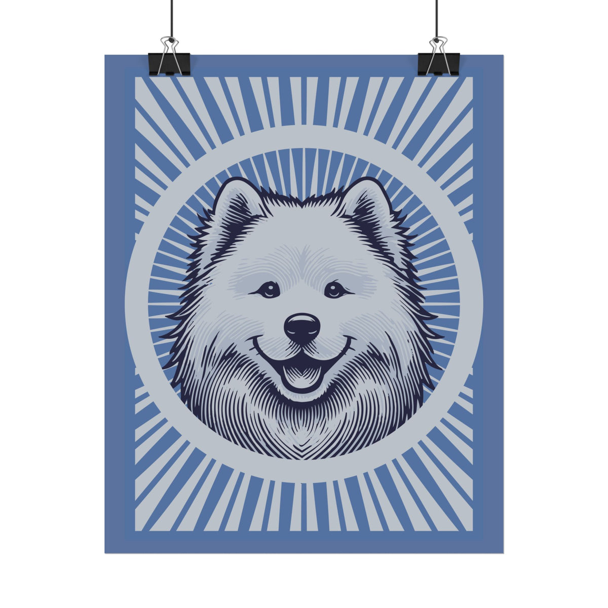 Samoyed Art Print — view 2