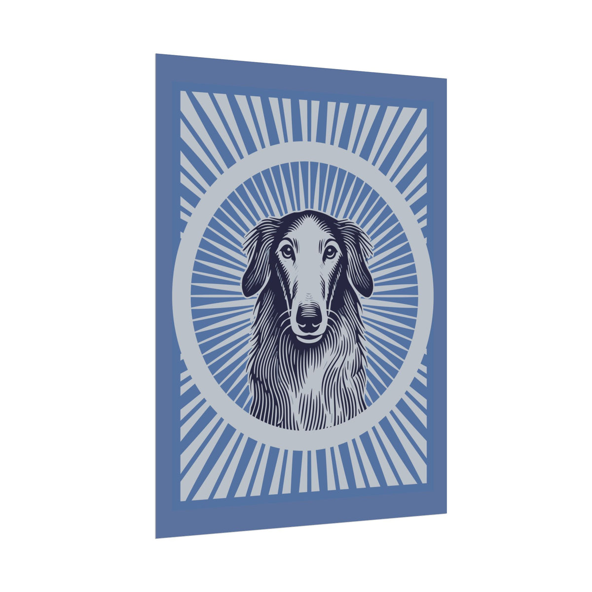 Borzoi Art Print — view 9