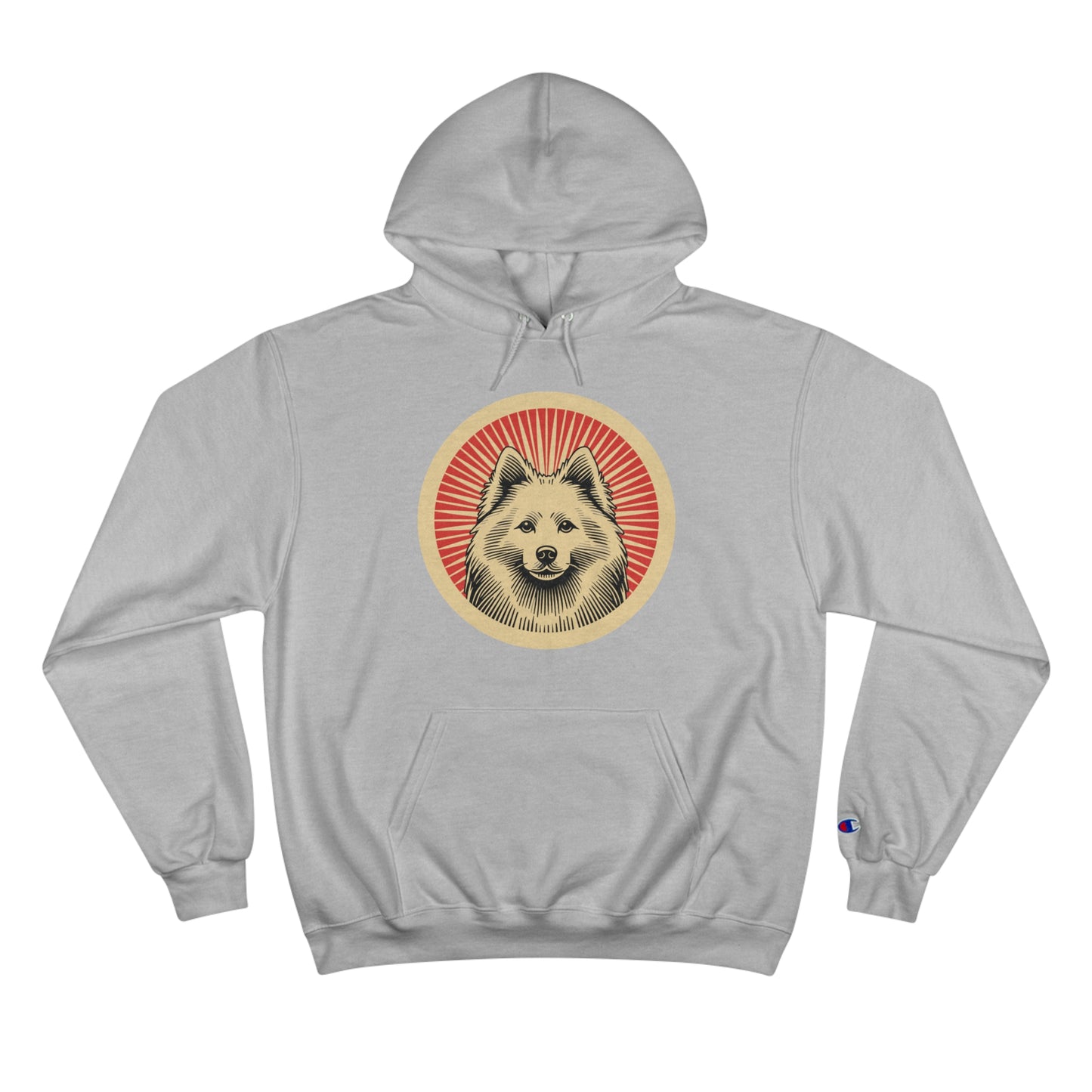 American Eskimo Dog Hoodie for Adults