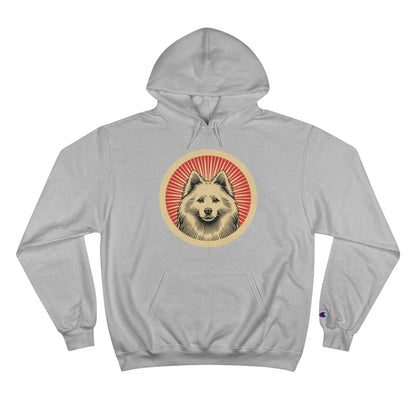 American Eskimo Dog Hoodie for Adults