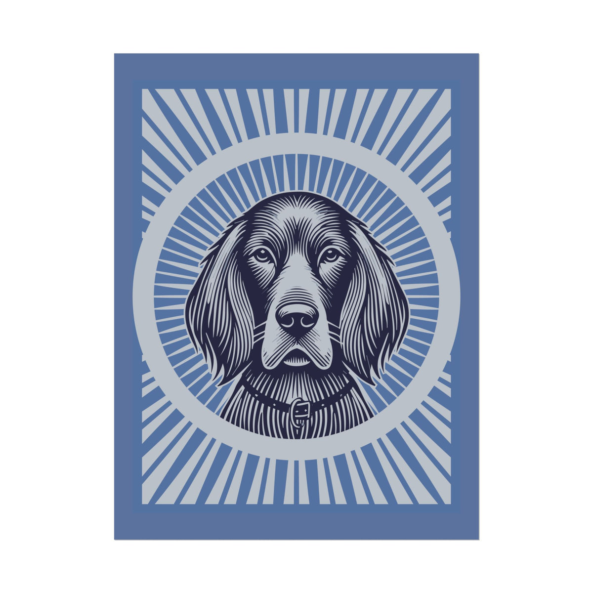 Irish Setter Art Print — 18″ x 24″ (Vertical)