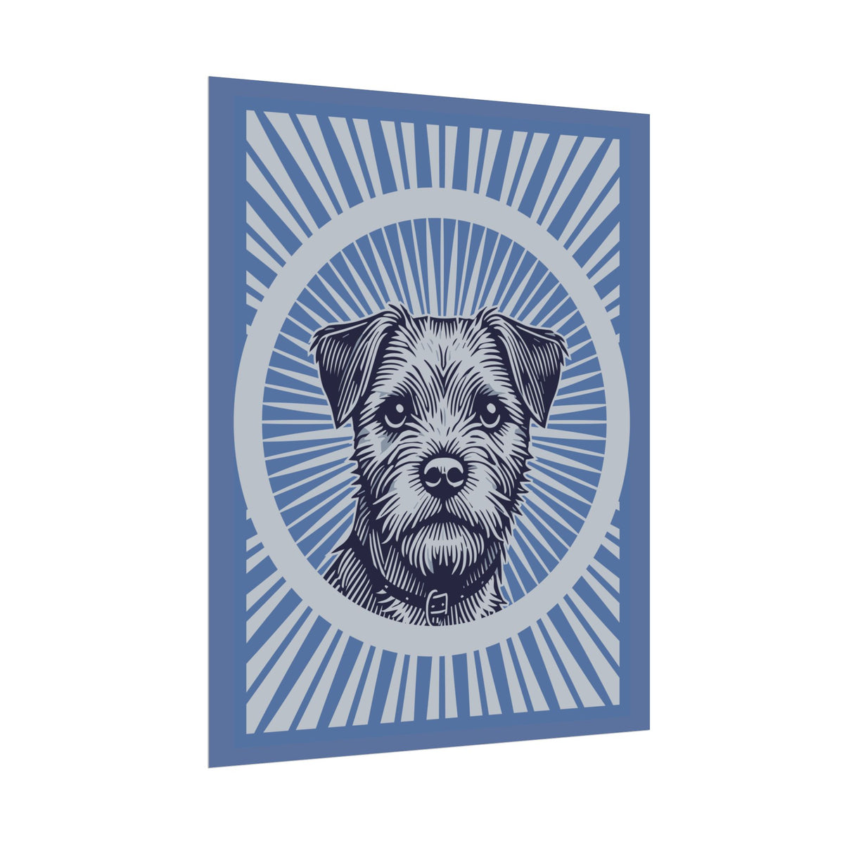 Border Terrier Art Print — view 3