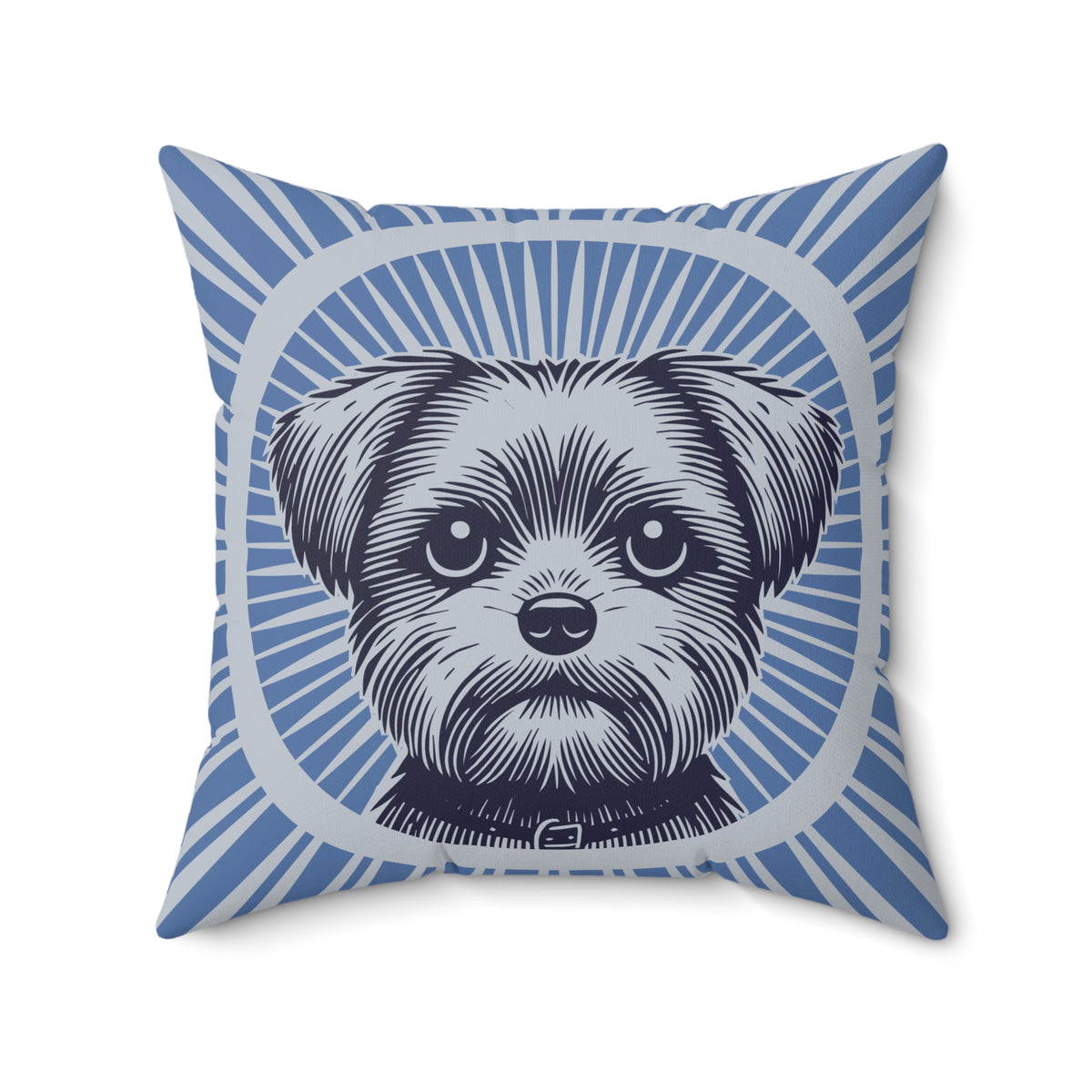 Shorkie Pillow — 20" × 20"