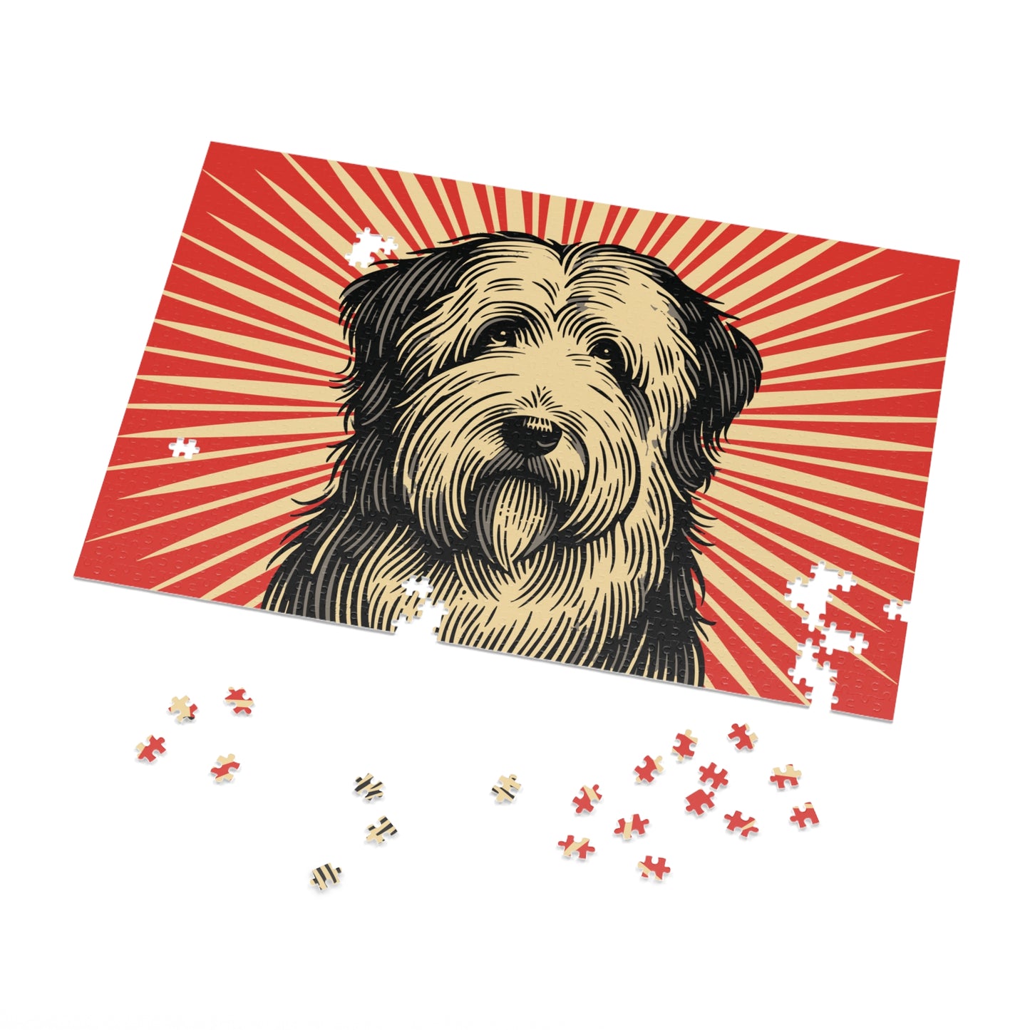 Old English Sheep Dog Jigsaw Puzzle