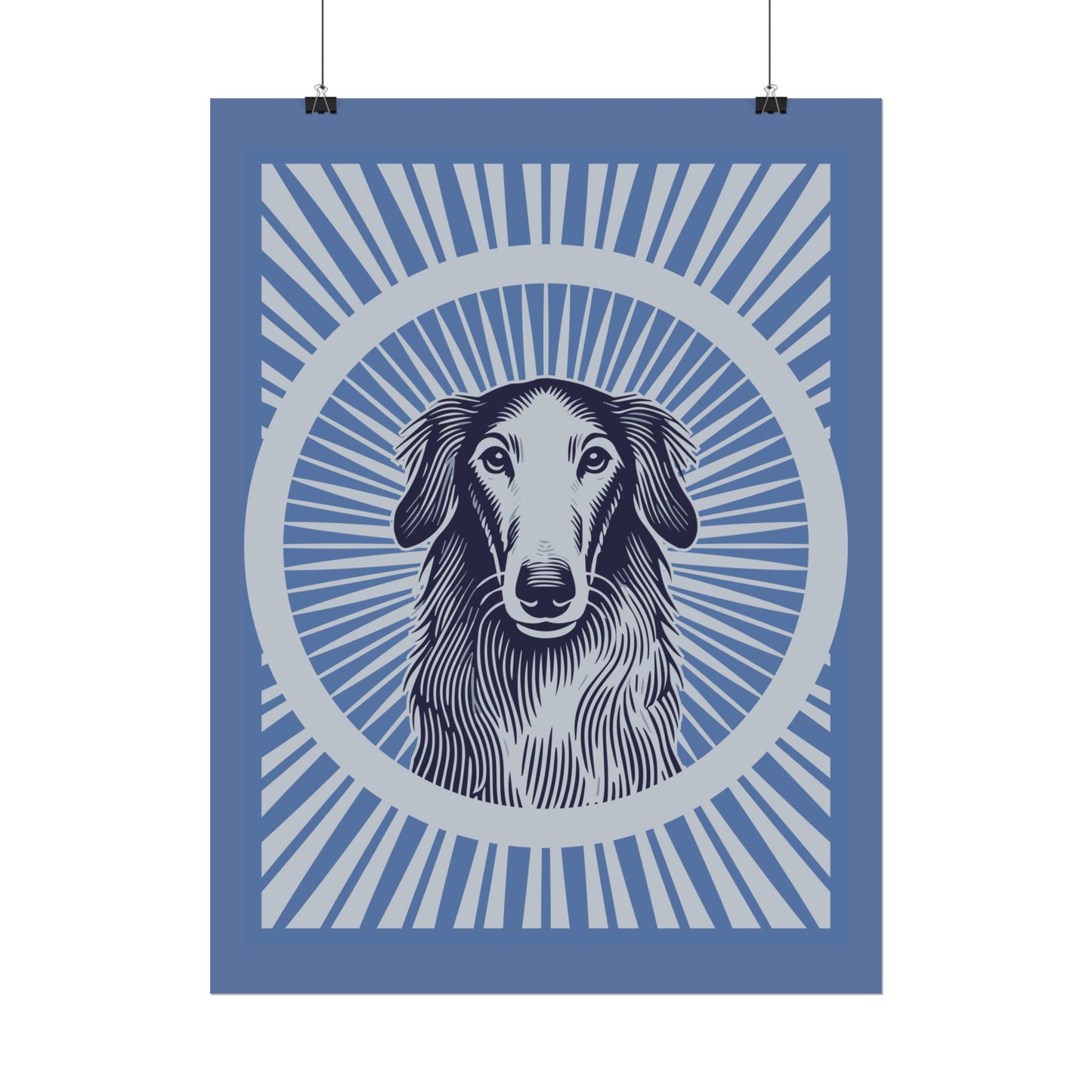 Borzoi Art Print