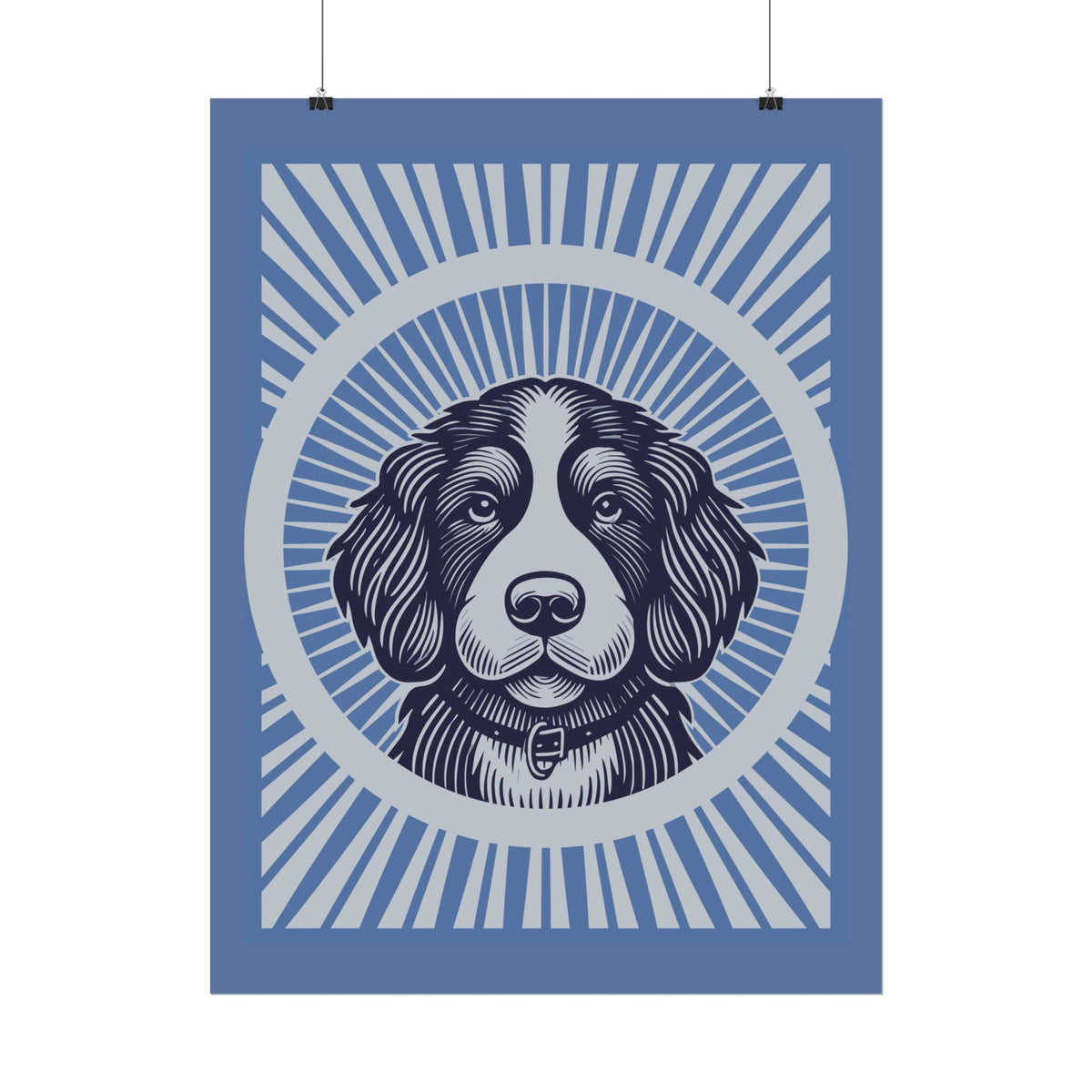 Bernedoodle Art Print — view 11