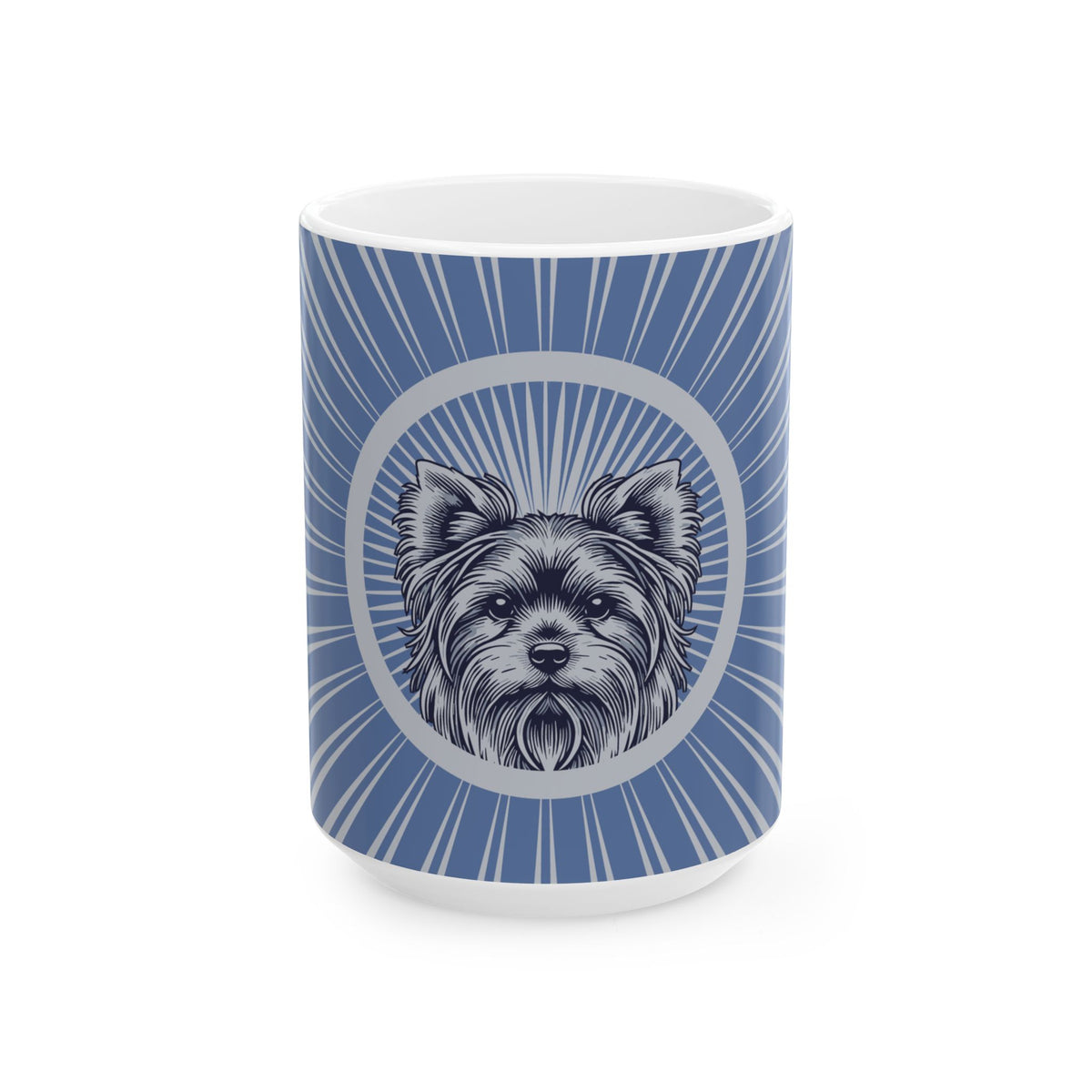 Yorkshire Terrier Ceramic Mug — 15oz