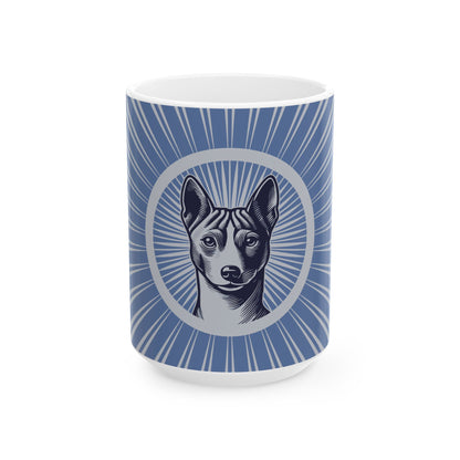 Basenji Ceramic Mug