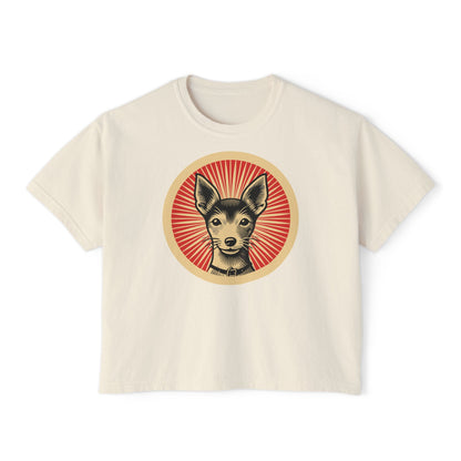 Toy Fox Terrier Women's Boxy Tee