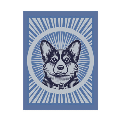 Corgipoo Art Print