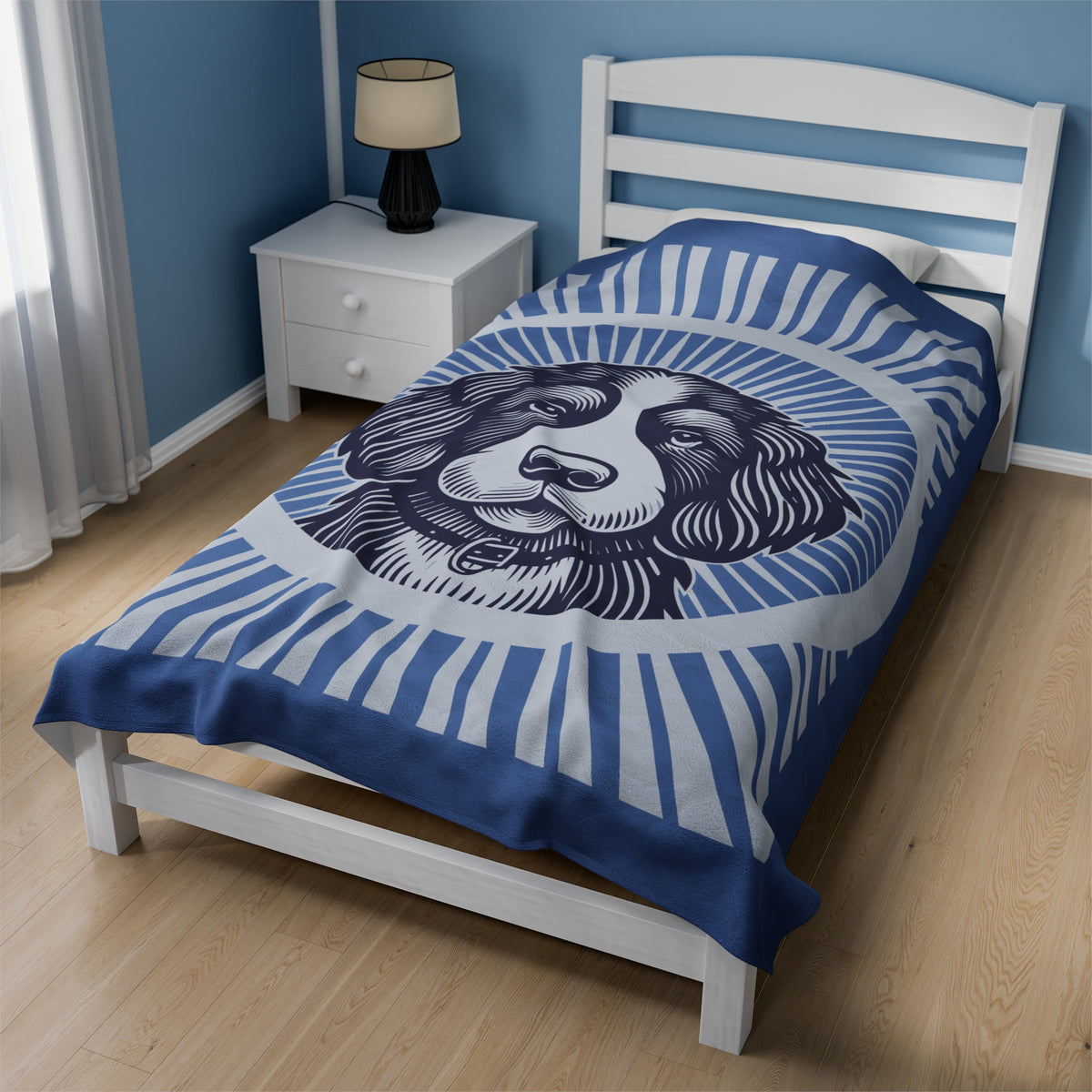 Bernedoodle Blanket — view 9