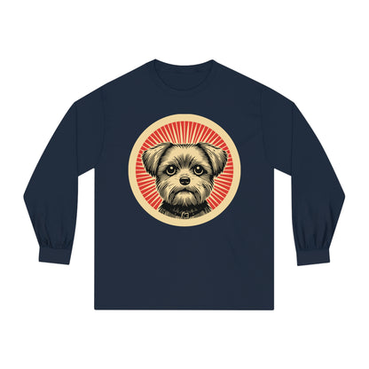 Shorkie Long Sleeve Tee for Adults