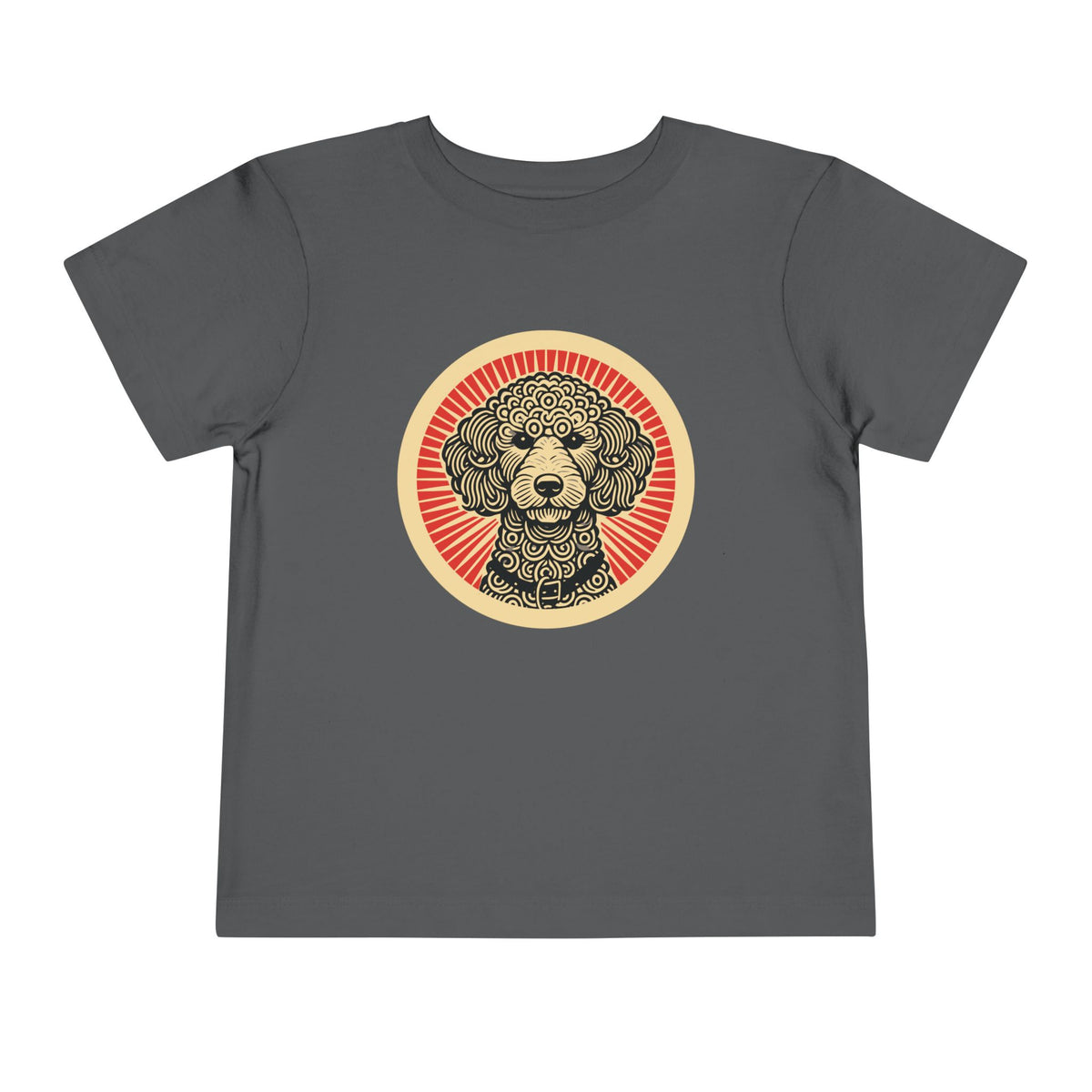 Doodle Toddler Tee — Asphalt