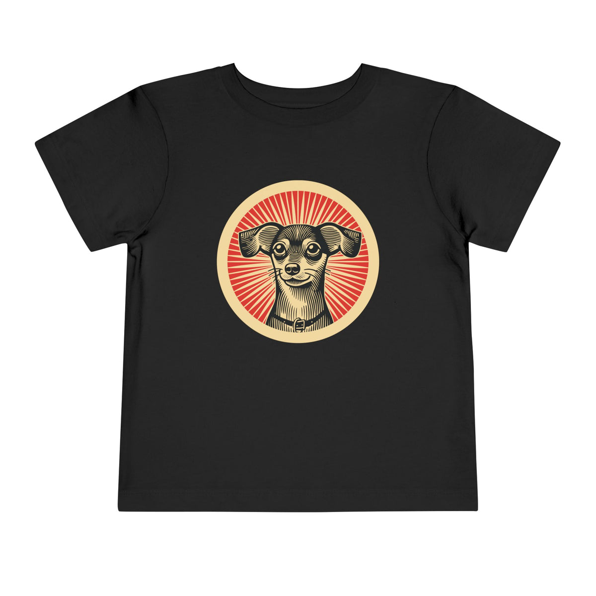 Chiweenie Toddler Tee — Black