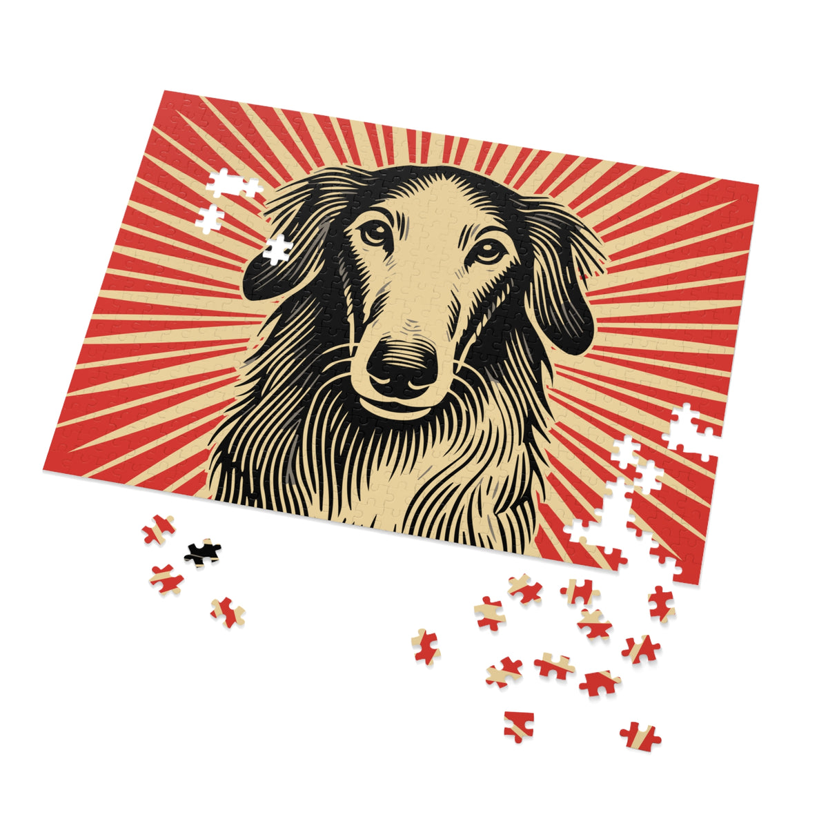 Borzoi Jigsaw Puzzle — view 6