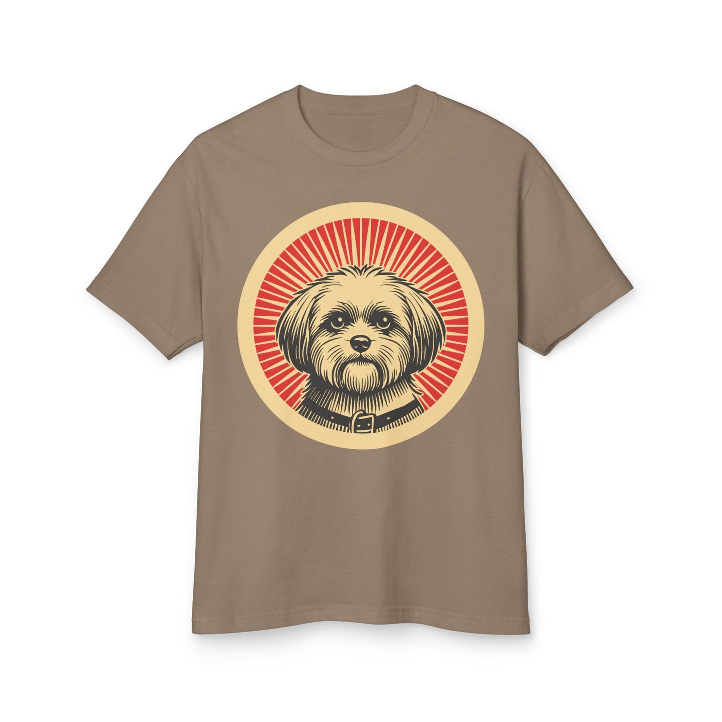 Shihpoo Heavyweight Cotton T-Shirt for Adults