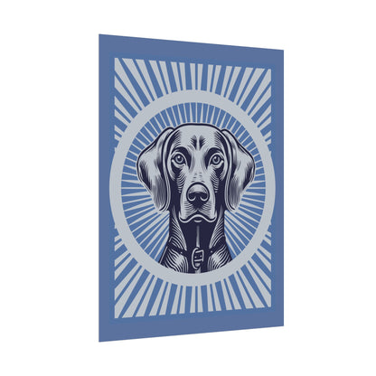 Weimaraner Art Print