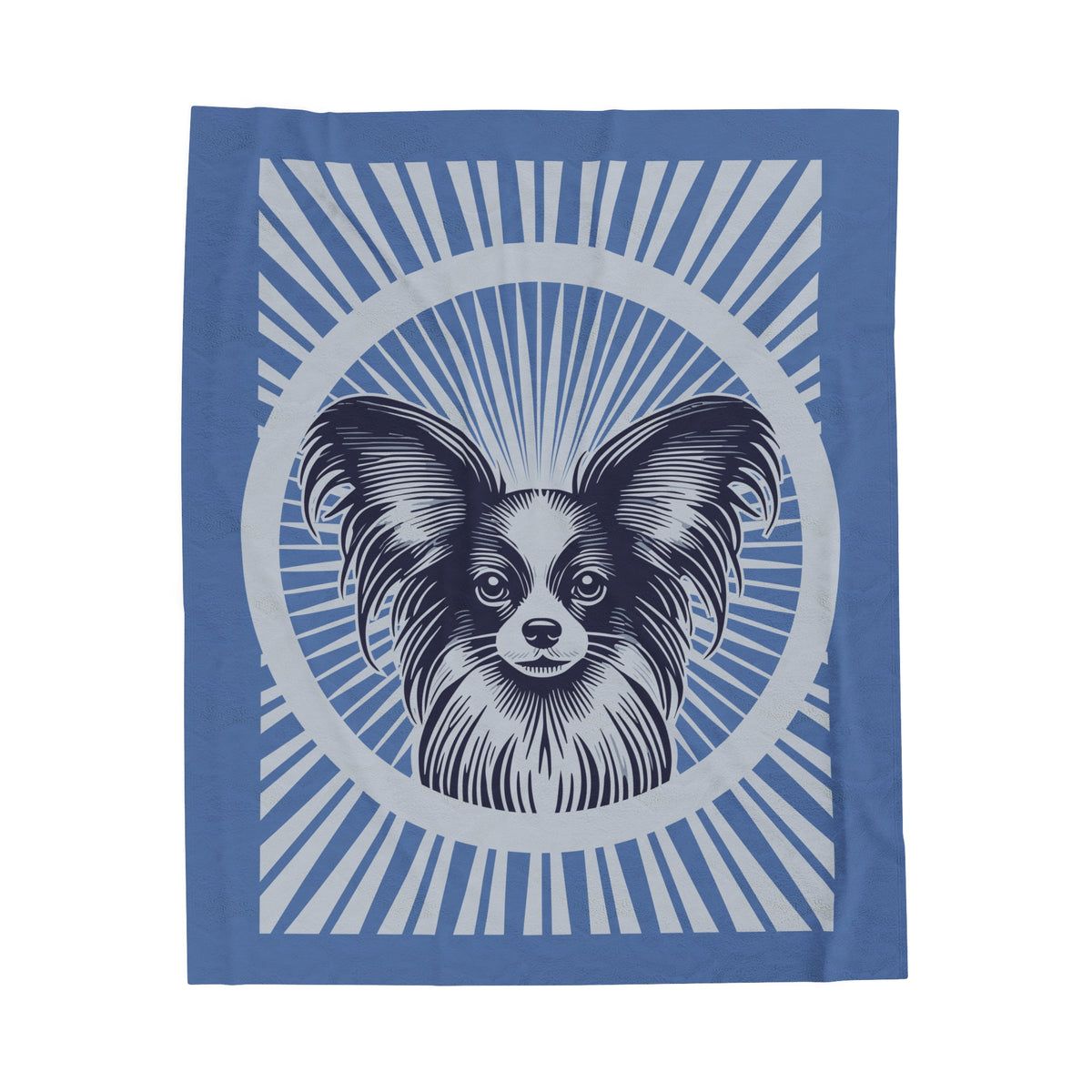 Papillon Blanket — 50" × 60"