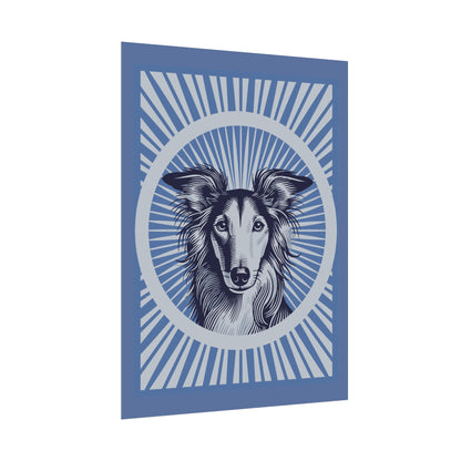 Silken Windhound Art Print