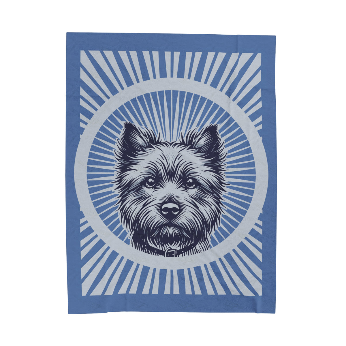 Cairn Terrier Blanket — 60" × 80"