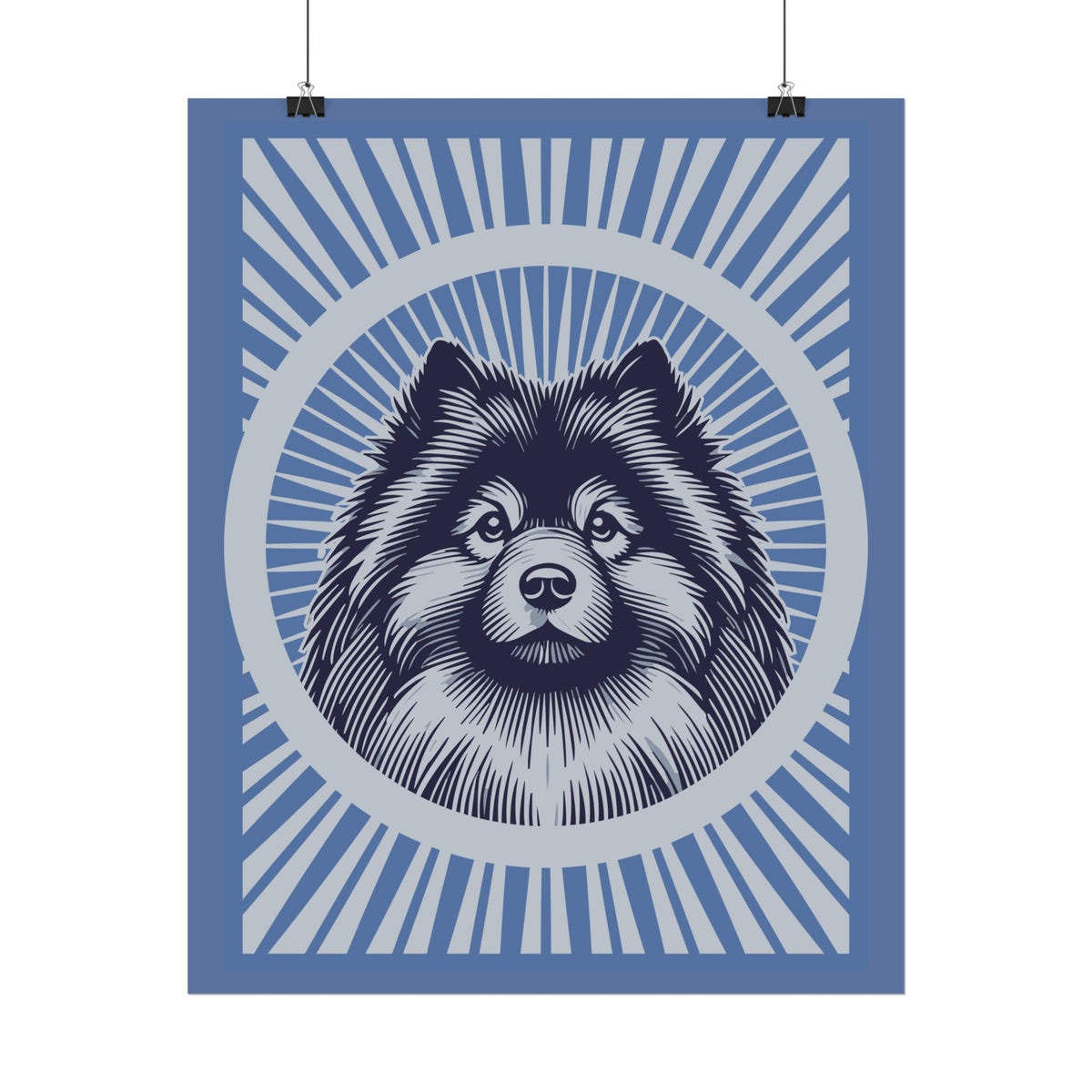 Keeshond Art Print — view 5