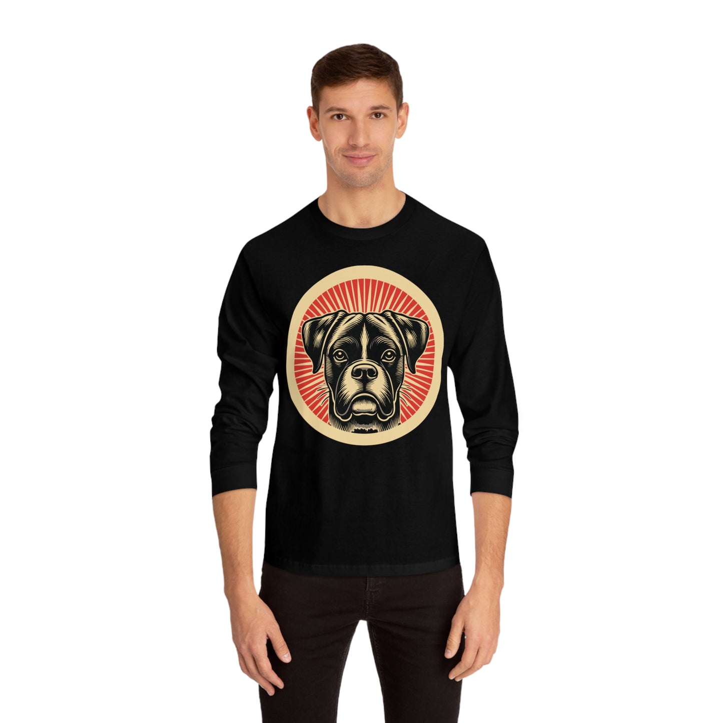 Boxer Long Sleeve Tee for Adults