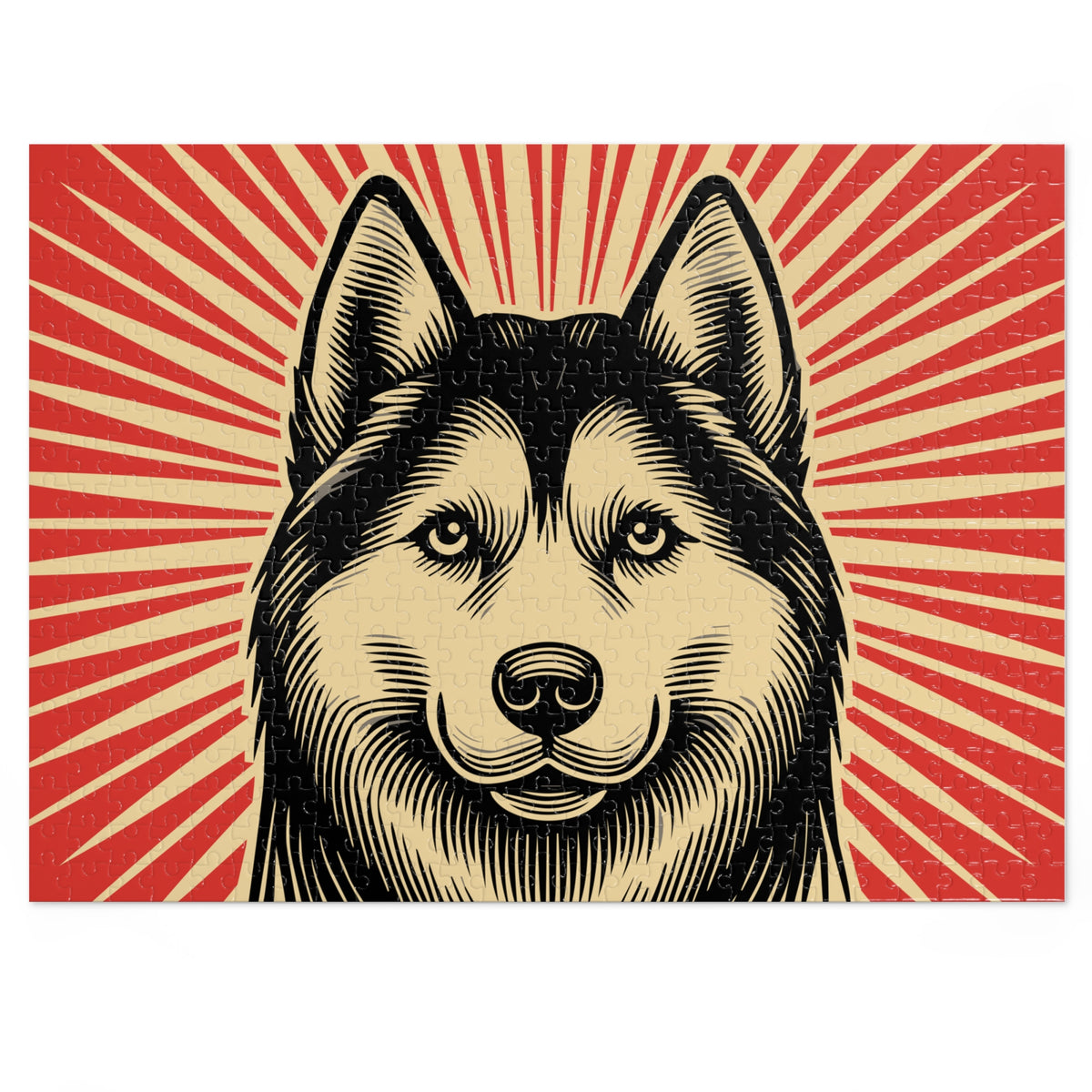 Siberian Husky Jigsaw Puzzle — 20.5" × 15" (500 pcs)