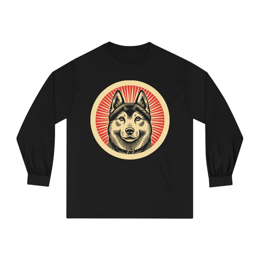 Norwegian Elkhound Long Sleeve Tee