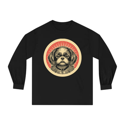 Pekepoo Long Sleeve Tee for Adults
