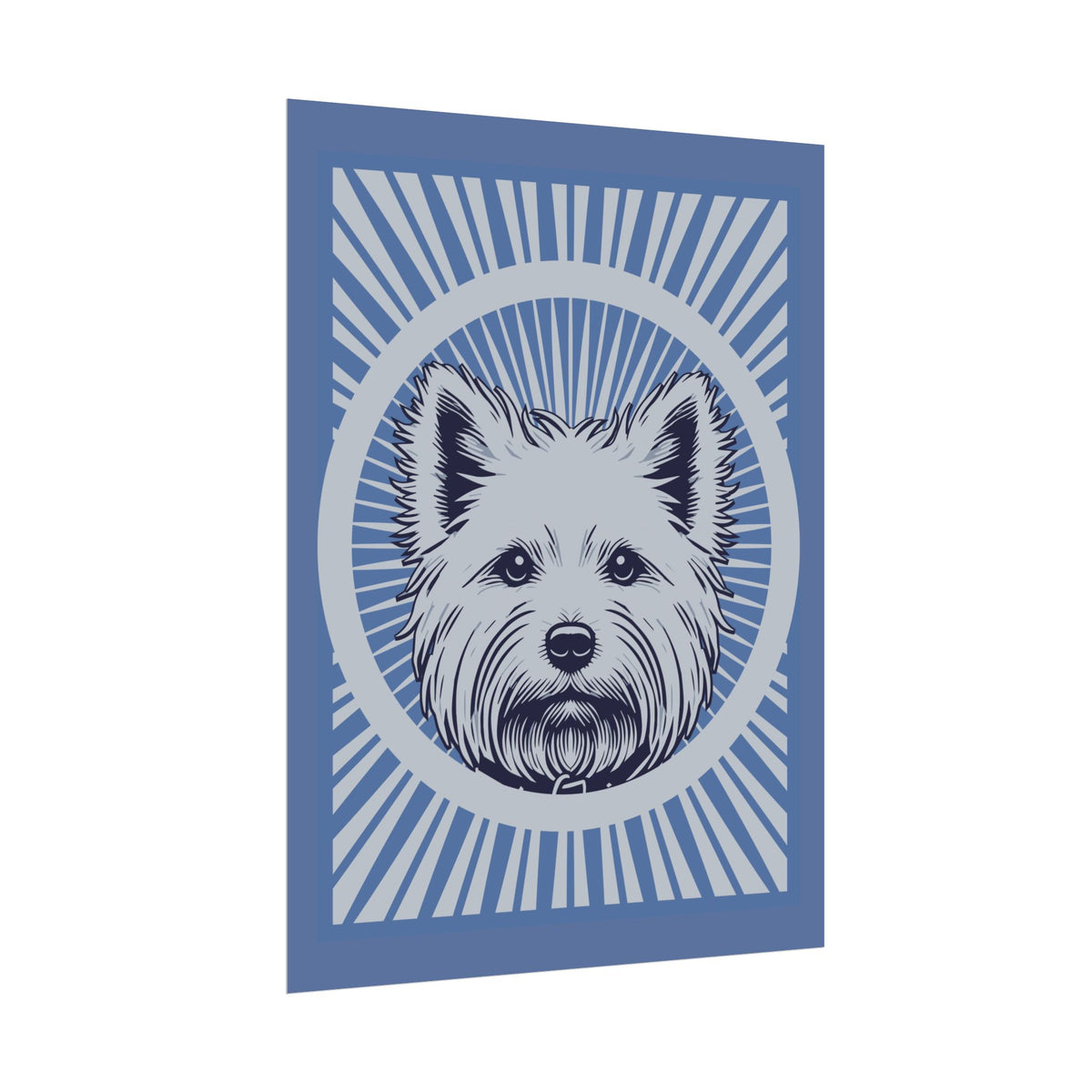 West Highland White Terrier Art Print — view 9