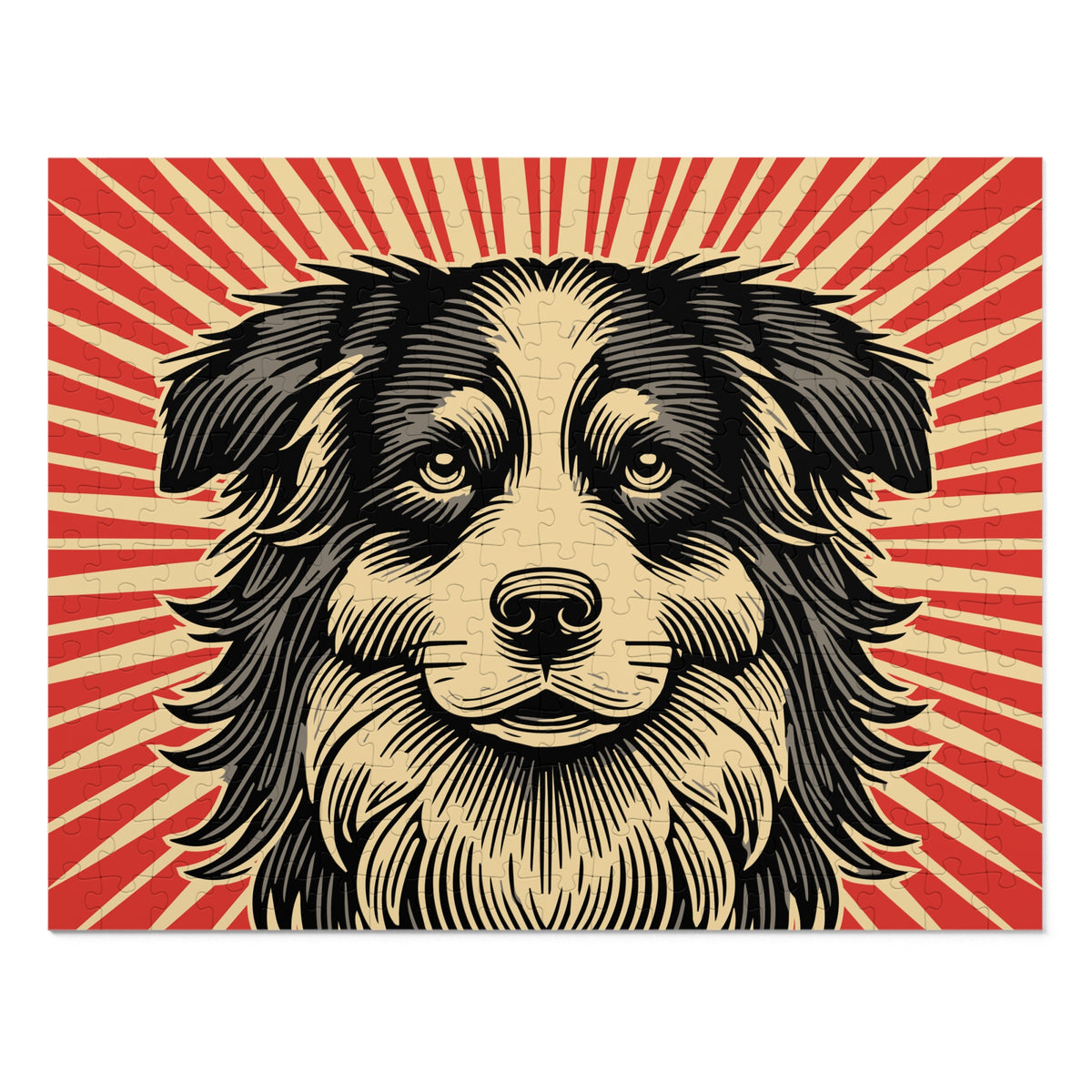 Border Collie Jigsaw Puzzle