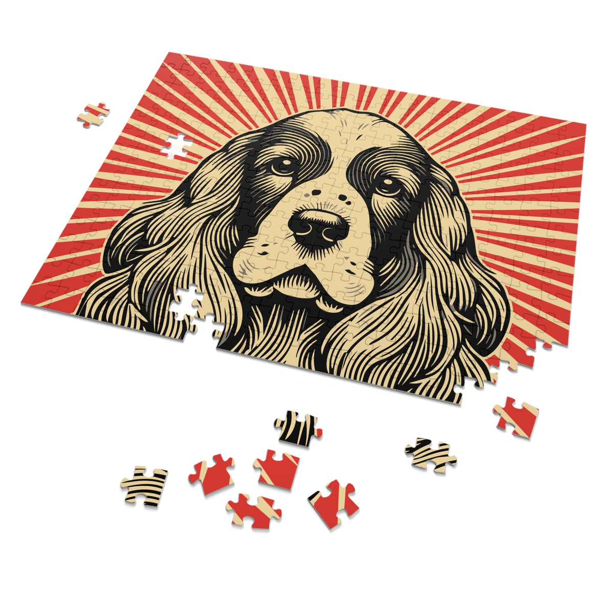 English Cocker Spaniel Jigsaw Puzzle — view 2