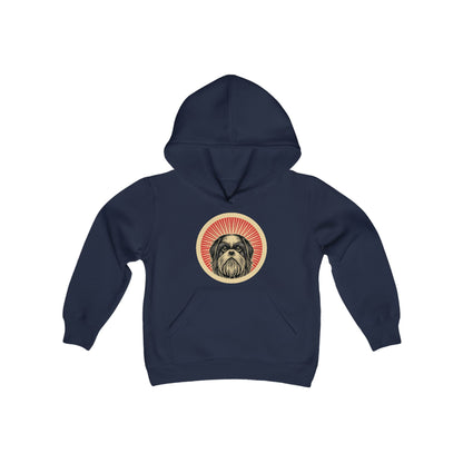 Shih Tzu Heavy Hoodie for Kids