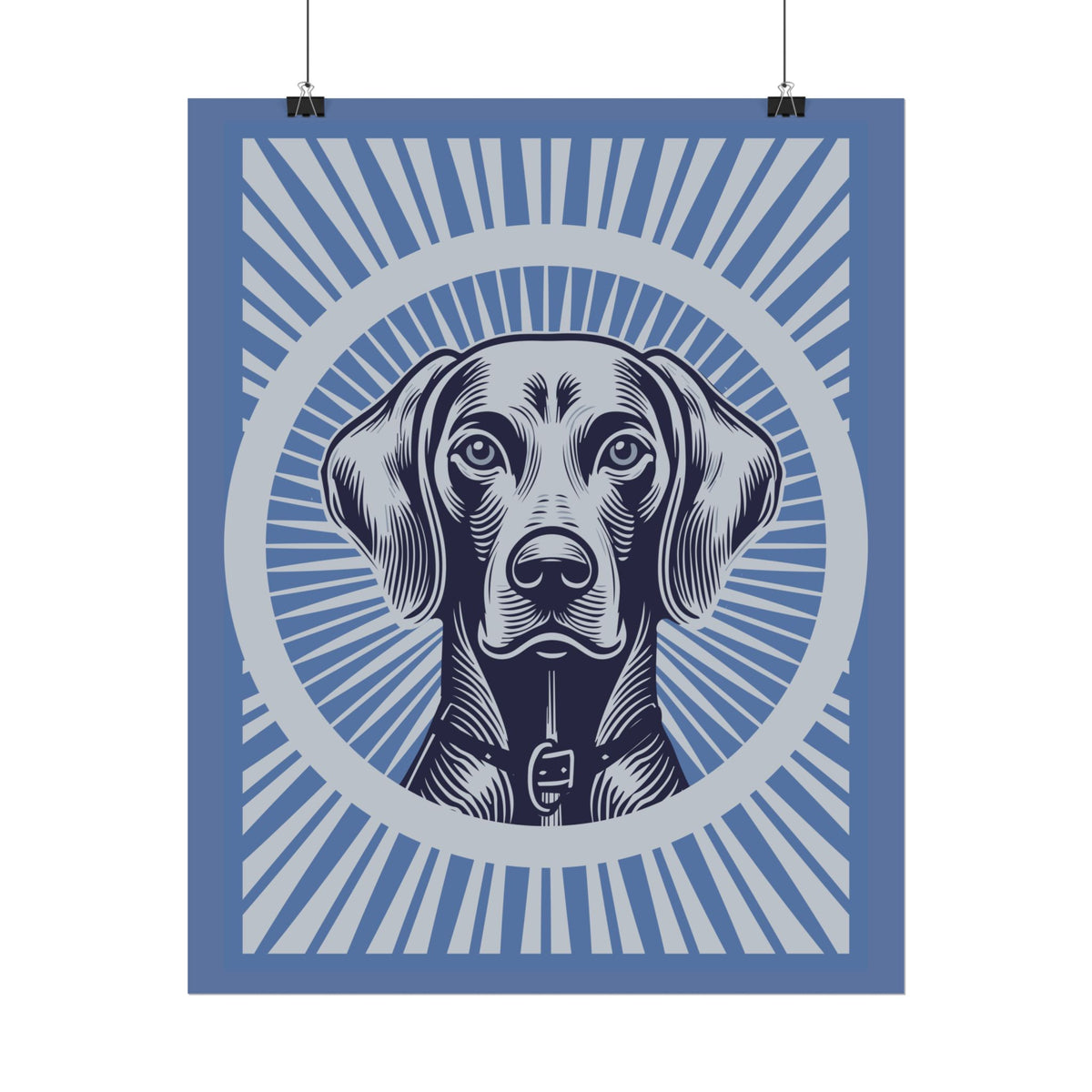 Weimaraner Art Print — view 5