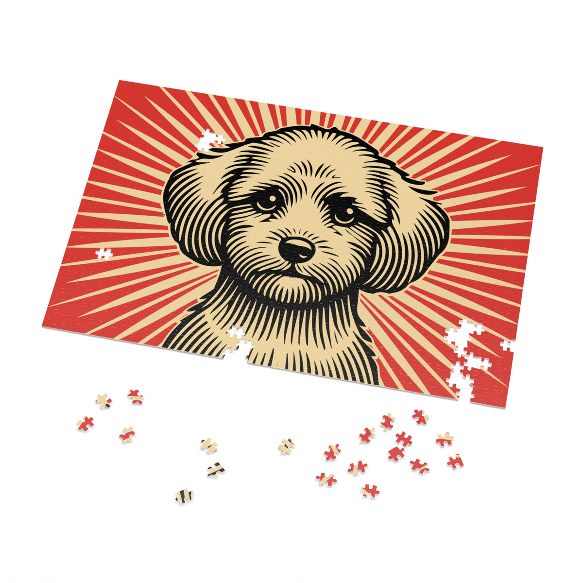 Maltipoo Jigsaw Puzzle — view 4